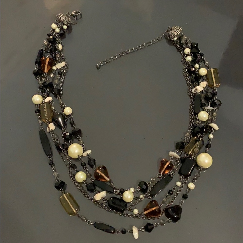 Lia Sophia multi tiered necklace, nwot